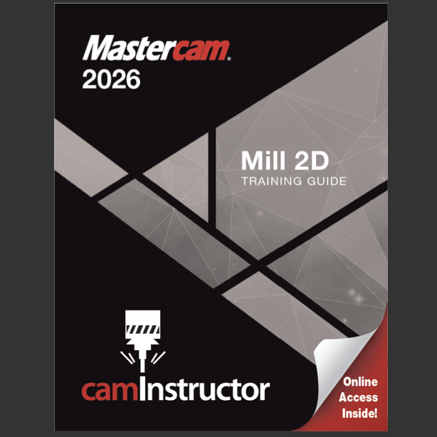 Preview of Mastercam 2026 - Mill 2D Training Guide