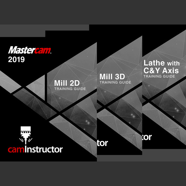 Preview of Mastercam 2019 Training Guide - Mill 2D&3D/Lathe