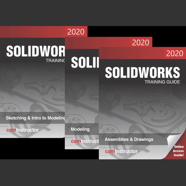 Preview of SOLIDWORKS 2020 3 Book Combo