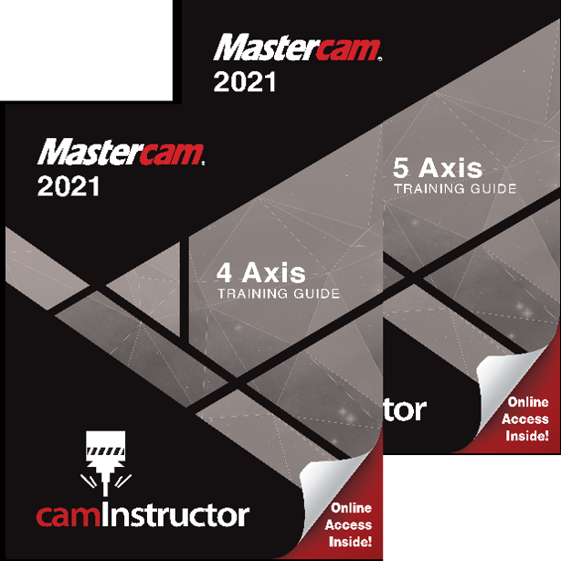 Preview of Mastercam 2021 - 4&5 Axis Training Guide Combo