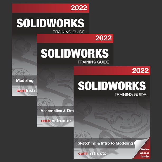 SOLIDWORKS 2022 3 Book Combo camInstructor