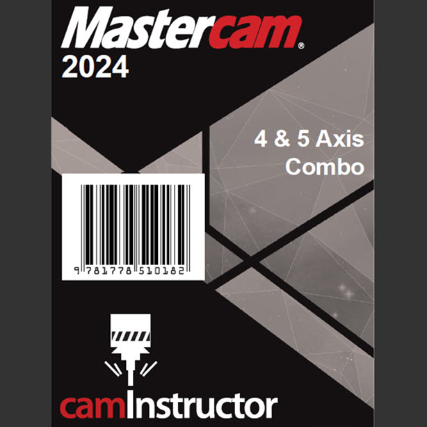Preview of Mastercam 2024 - 4&5 Axis Training Guide Combo